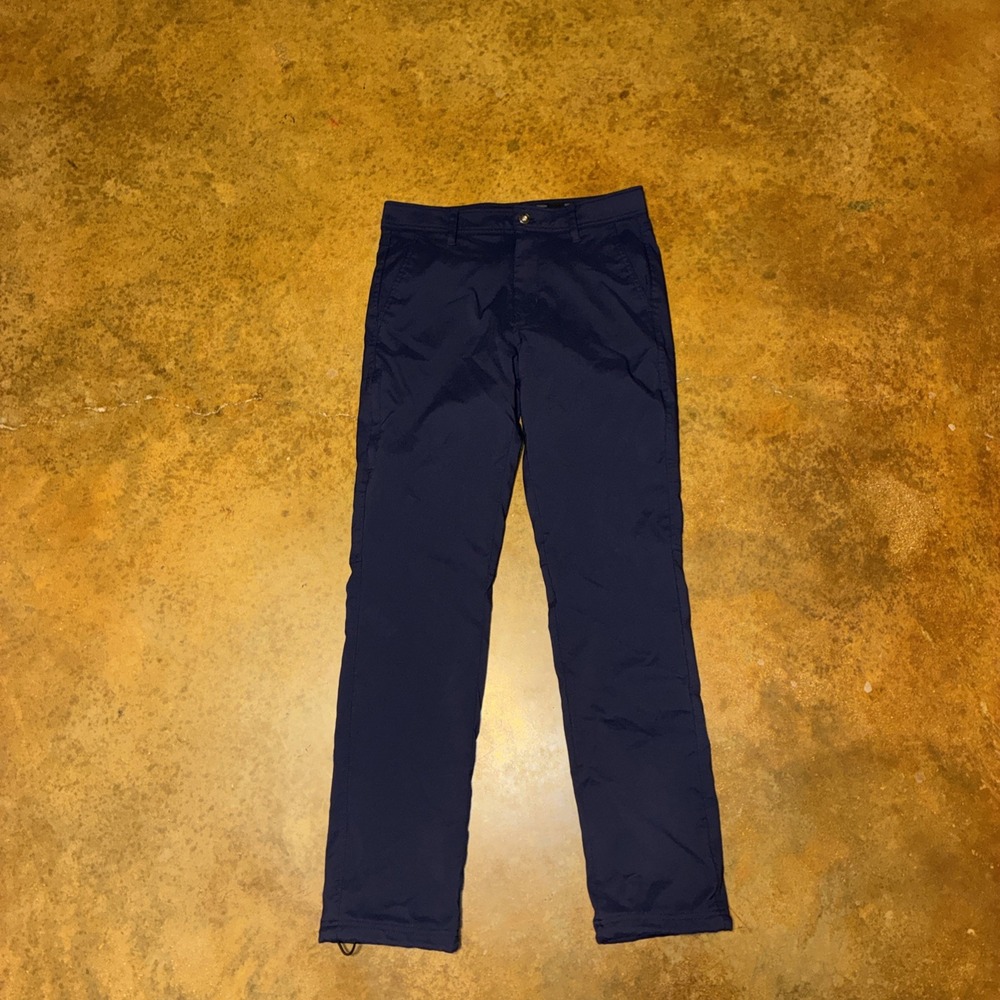 Gerry Mens Venture Pants‎ Navy Blue Fleece Lined Outdoor Hiking 30x34* Gorpcore